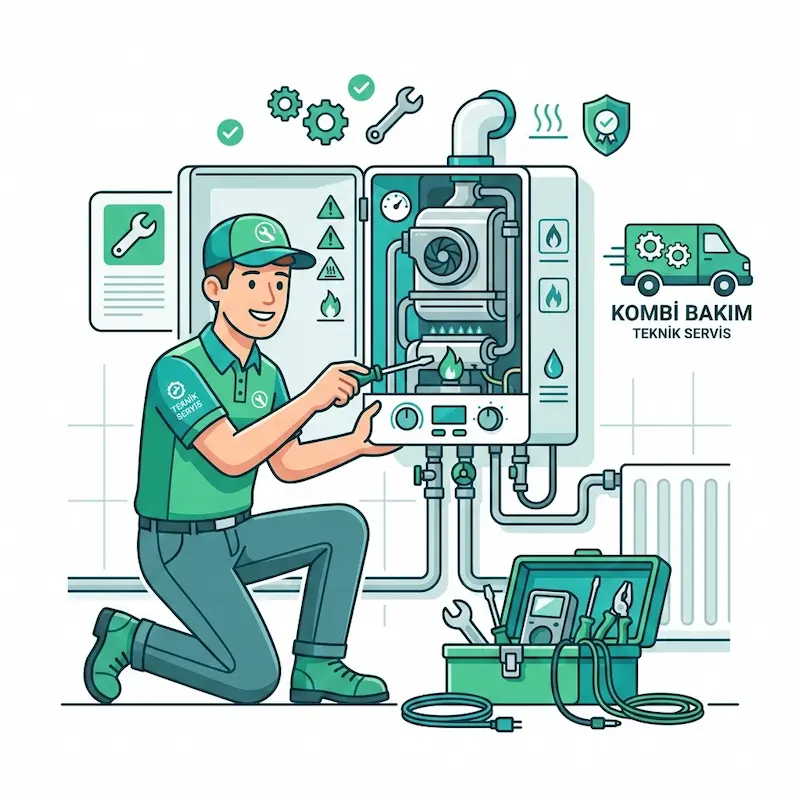 Kombi bakım ve arıza teknik servis hizmeti